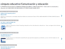 Tablet Screenshot of computoeneducacion.blogspot.com