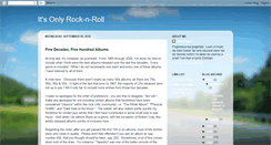 Desktop Screenshot of itsonlyrock-n-roll.blogspot.com