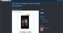 Desktop Screenshot of crystalcrowgraphicnovel.blogspot.com