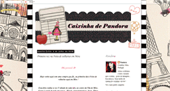 Desktop Screenshot of pandora-caixinhadepandora.blogspot.com