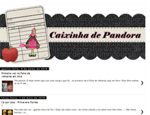 Tablet Screenshot of pandora-caixinhadepandora.blogspot.com