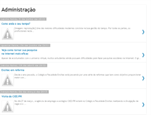 Tablet Screenshot of administracaoensitec.blogspot.com