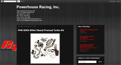 Desktop Screenshot of powerhouseracinginc.blogspot.com