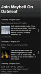 Mobile Screenshot of maybellondateleaf.blogspot.com