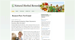 Desktop Screenshot of naturalherbal4health.blogspot.com