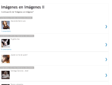 Tablet Screenshot of imagenesenimagenesdos.blogspot.com