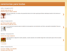 Tablet Screenshot of ceremoniasisabel.blogspot.com