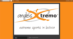 Desktop Screenshot of andesxtremo.blogspot.com