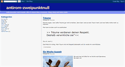 Desktop Screenshot of antirom-zweipunktnull.blogspot.com