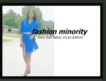 Tablet Screenshot of fashionminority.blogspot.com