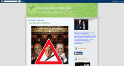 Desktop Screenshot of blogfalconeeborsellino.blogspot.com