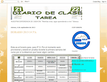 Tablet Screenshot of diariodeclase5acnara.blogspot.com