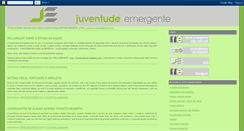 Desktop Screenshot of juventude-emergente.blogspot.com