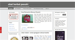 Desktop Screenshot of obat-herbal-pasutri.blogspot.com