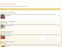 Tablet Screenshot of obat-herbal-pasutri.blogspot.com