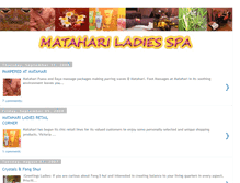 Tablet Screenshot of matahari-spa.blogspot.com