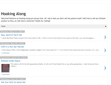 Tablet Screenshot of hookingalong.blogspot.com
