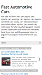 Mobile Screenshot of fastautomotivecars.blogspot.com
