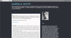 Desktop Screenshot of gabrielevestri.blogspot.com