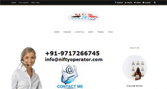 Desktop Screenshot of niftyoperator.blogspot.com
