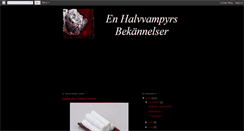 Desktop Screenshot of enhalvvampyrsbekannelser.blogspot.com