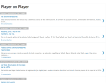 Tablet Screenshot of playeronplayer.blogspot.com