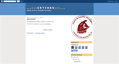 Desktop Screenshot of intranet-cetis65.blogspot.com