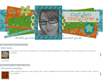 Tablet Screenshot of craftyhan.blogspot.com