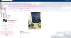 Desktop Screenshot of blogdaraqueltato.blogspot.com