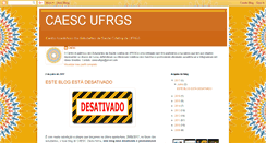 Desktop Screenshot of caescufrgs.blogspot.com