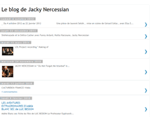 Tablet Screenshot of jackynercessian.blogspot.com