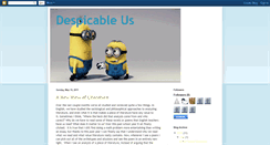 Desktop Screenshot of despicableus2011.blogspot.com