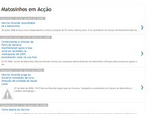 Tablet Screenshot of matosinhosemaccao.blogspot.com