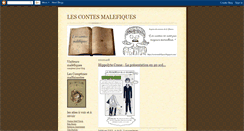 Desktop Screenshot of contesmalefiques.blogspot.com