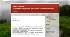 Desktop Screenshot of mispecogito.blogspot.com