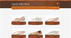 Desktop Screenshot of capezio-ballet-shoes.blogspot.com