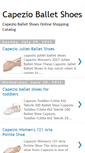 Mobile Screenshot of capezio-ballet-shoes.blogspot.com