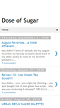 Mobile Screenshot of doseofsugarxoxo.blogspot.com