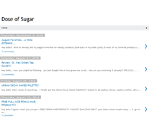 Tablet Screenshot of doseofsugarxoxo.blogspot.com