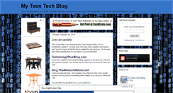 Desktop Screenshot of myteentechblog.blogspot.com