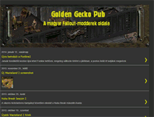 Tablet Screenshot of goldengeckopub.blogspot.com