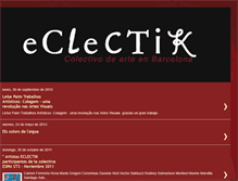 Tablet Screenshot of eclectikcolectivobcn.blogspot.com