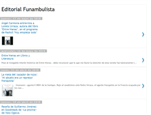 Tablet Screenshot of editorialfunambulista.blogspot.com
