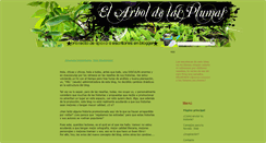 Desktop Screenshot of elarboldelasplumas.blogspot.com