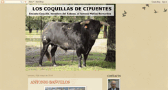 Desktop Screenshot of coquillascifuentes.blogspot.com