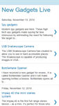 Mobile Screenshot of newgadgetslive.blogspot.com