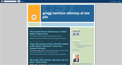 Desktop Screenshot of greggharrison.blogspot.com