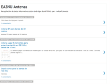 Tablet Screenshot of ea3nu-antenas.blogspot.com