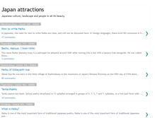 Tablet Screenshot of japan-attractions.blogspot.com