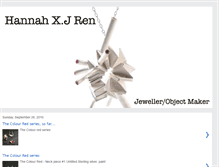 Tablet Screenshot of hannahrenjewellery.blogspot.com